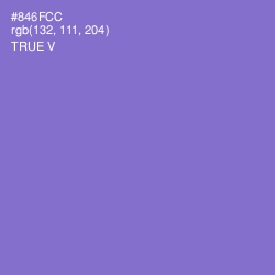 #846FCC - True V Color Image
