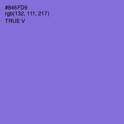 #846FD9 - True V Color Image