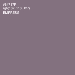 #84717F - Empress Color Image