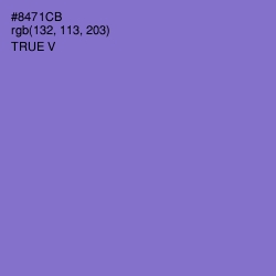 #8471CB - True V Color Image