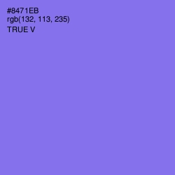 #8471EB - True V Color Image