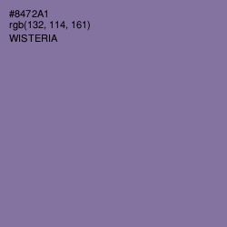 #8472A1 - Wisteria Color Image