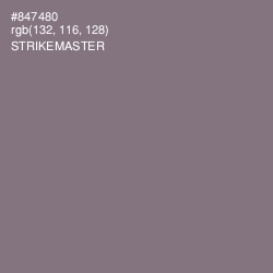#847480 - Strikemaster Color Image