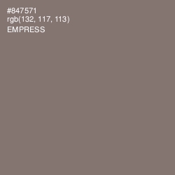 #847571 - Empress Color Image