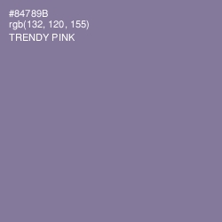 #84789B - Trendy Pink Color Image