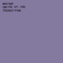 #84799F - Trendy Pink Color Image