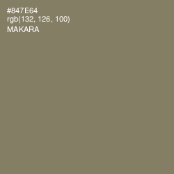 #847E64 - Makara Color Image