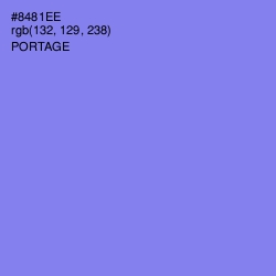 #8481EE - Portage Color Image