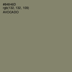 #84846D - Avocado Color Image