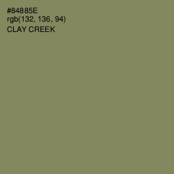 #84885E - Clay Creek Color Image