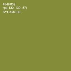 #848B39 - Sycamore Color Image