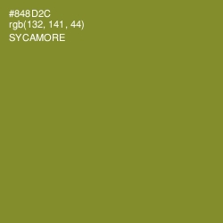 #848D2C - Sycamore Color Image