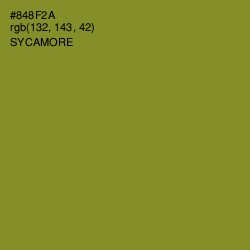 #848F2A - Sycamore Color Image