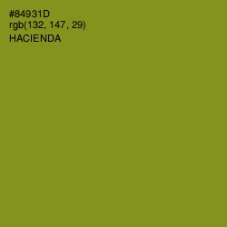 #84931D - Hacienda Color Image