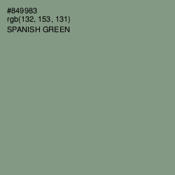 #849983 - Spanish Green Color Image