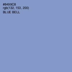 #8499C8 - Blue Bell Color Image