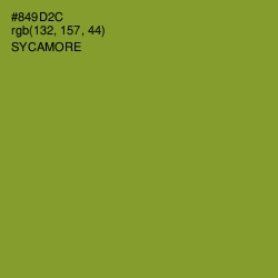 #849D2C - Sycamore Color Image