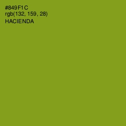 #849F1C - Hacienda Color Image