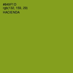 #849F1D - Hacienda Color Image