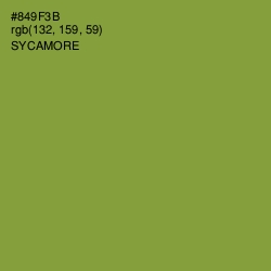 #849F3B - Sycamore Color Image