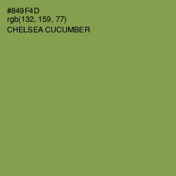 #849F4D - Chelsea Cucumber Color Image