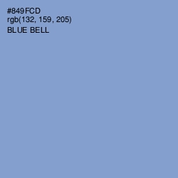#849FCD - Blue Bell Color Image