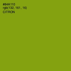 #84A110 - Citron Color Image
