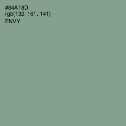 #84A18D - Envy Color Image