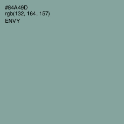 #84A49D - Envy Color Image