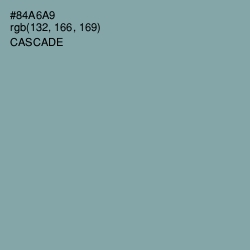 #84A6A9 - Cascade Color Image
