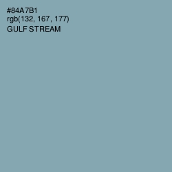 #84A7B1 - Gulf Stream Color Image
