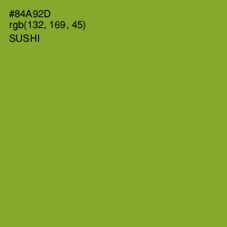 #84A92D - Sushi Color Image