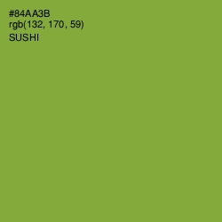 #84AA3B - Sushi Color Image