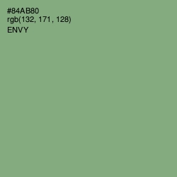 #84AB80 - Envy Color Image