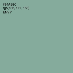 #84AB9C - Envy Color Image