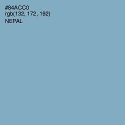#84ACC0 - Nepal Color Image