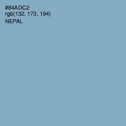 #84ADC2 - Nepal Color Image