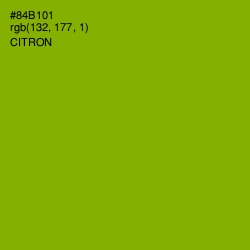 #84B101 - Citron Color Image