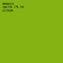 #84B313 - Citron Color Image