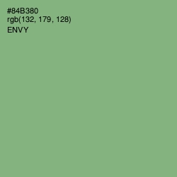 #84B380 - Envy Color Image