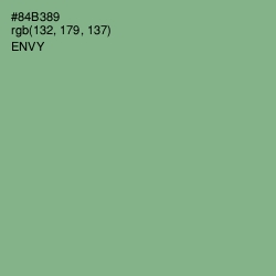 #84B389 - Envy Color Image