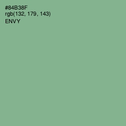 #84B38F - Envy Color Image