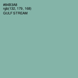 #84B3A8 - Gulf Stream Color Image