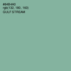 #84B4A0 - Gulf Stream Color Image