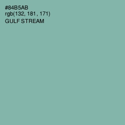 #84B5AB - Gulf Stream Color Image