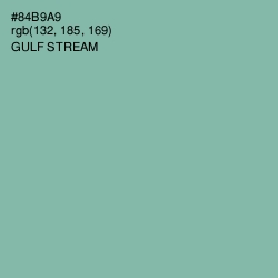 #84B9A9 - Gulf Stream Color Image