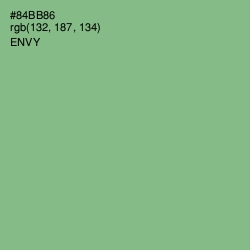 #84BB86 - Envy Color Image