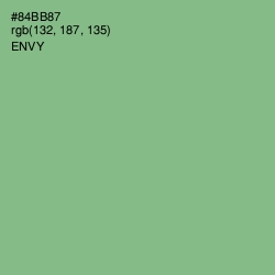 #84BB87 - Envy Color Image