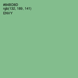 #84BD8D - Envy Color Image