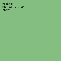 #84BF81 - Envy Color Image